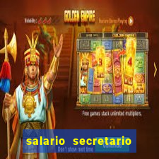 salario secretario de esportes